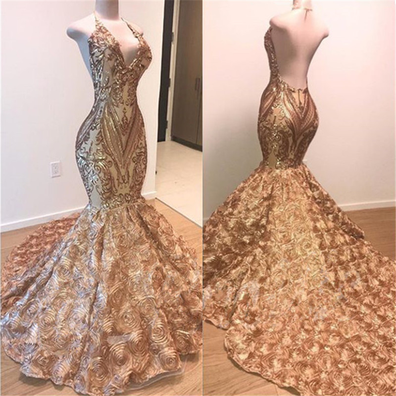 Mermaid V-neck Sleeveless Court Train Formal Wear With Appliques 2