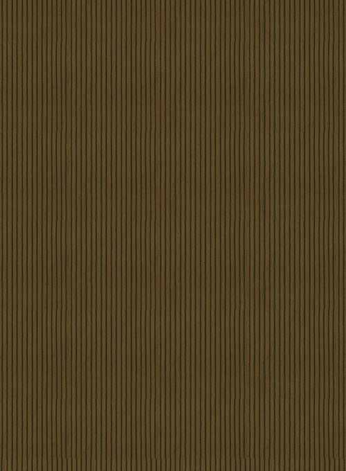 Chocolate Corduroy Men Suits 4