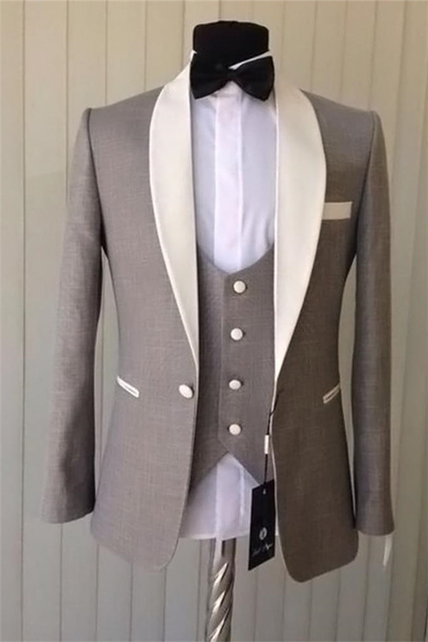 Brown Shawl Lapel Tuxedo 1