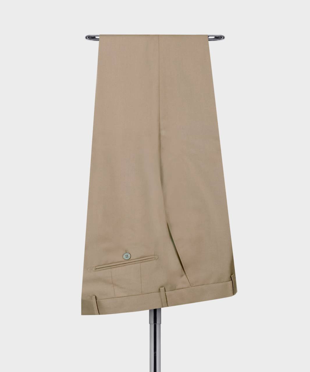 Light Brown Three Pieces Formal Peaked Lapel Business Men Suit 5