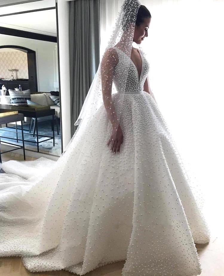Mermaid V-neck Sleeveless Chapel Train Satin Bridal Gown With Beading 2