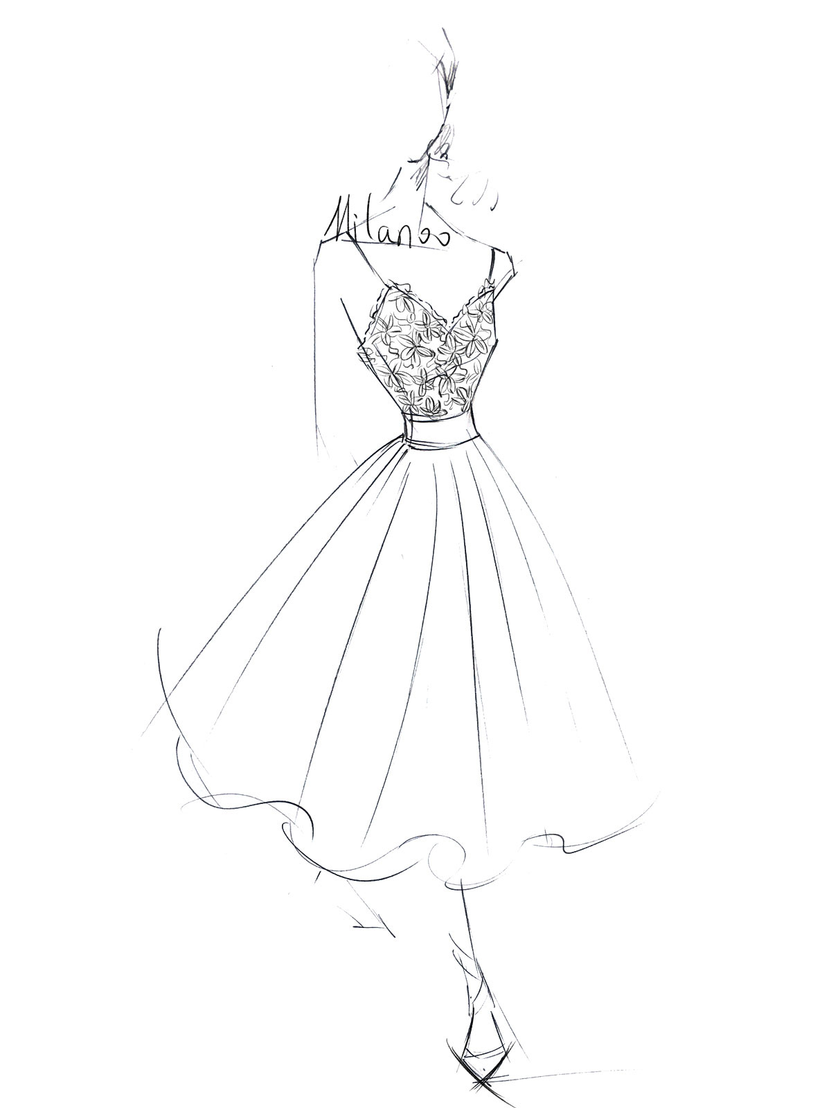 A-line Straps V-neck Sleeveless Mini Lace Bridal Dress With Lace 6