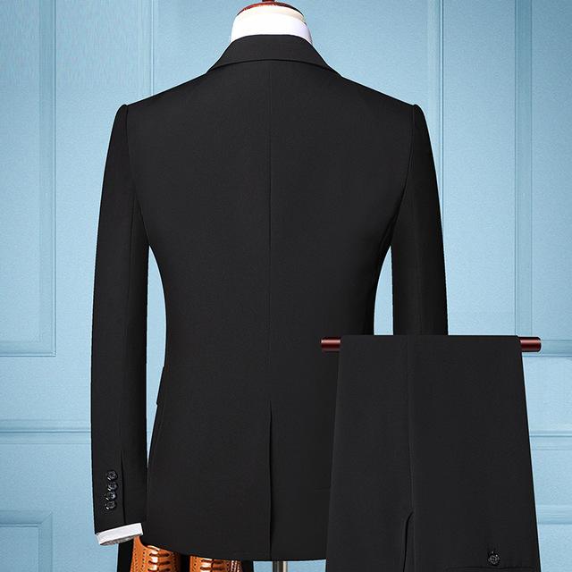 Three-Piece Groom Tuxedos 3