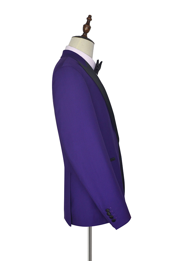 Black Silk Wedding Tuxedos with Vest 5