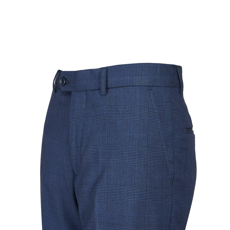 Dark Blue Double Breasted Formal Men's Suit 3