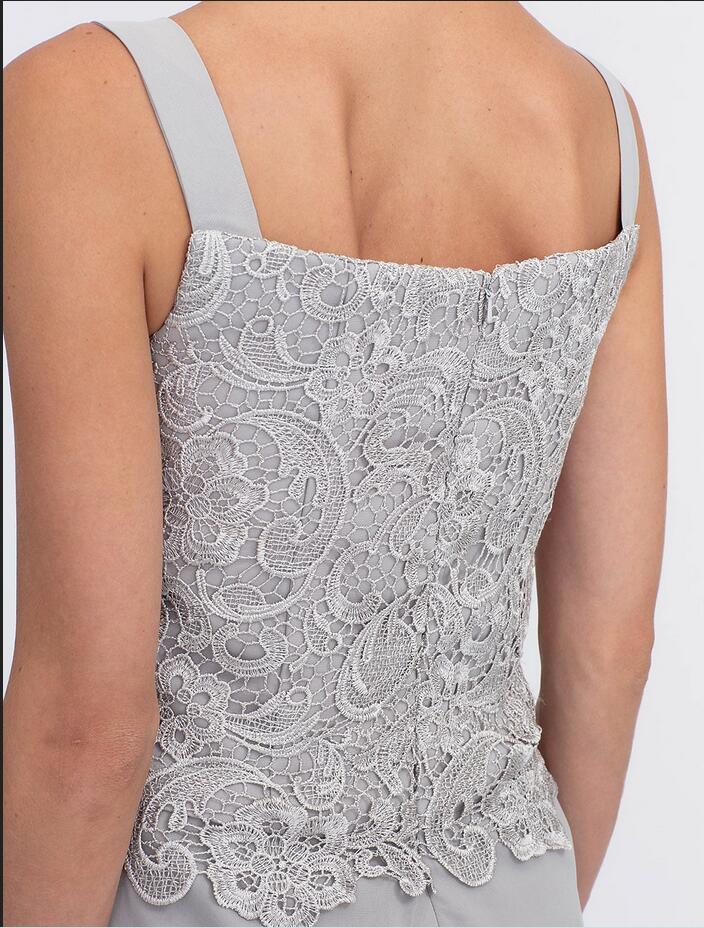 Chiffon Mother of the Bride Dress Jumpsuit Wedding Wear 5