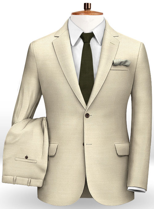 Champagne Slim Fit Men Suits 2