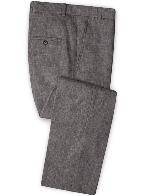 Coffee Linen Mens Prom Suits 3