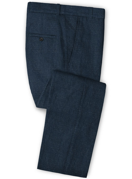 Dark Blue Men Suits 3