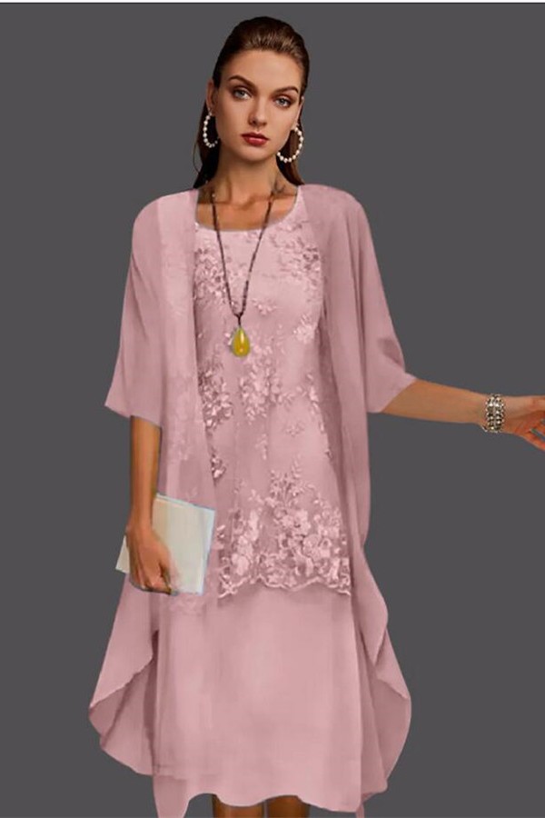 Lavender Lace Mother of the Bride Dress 2