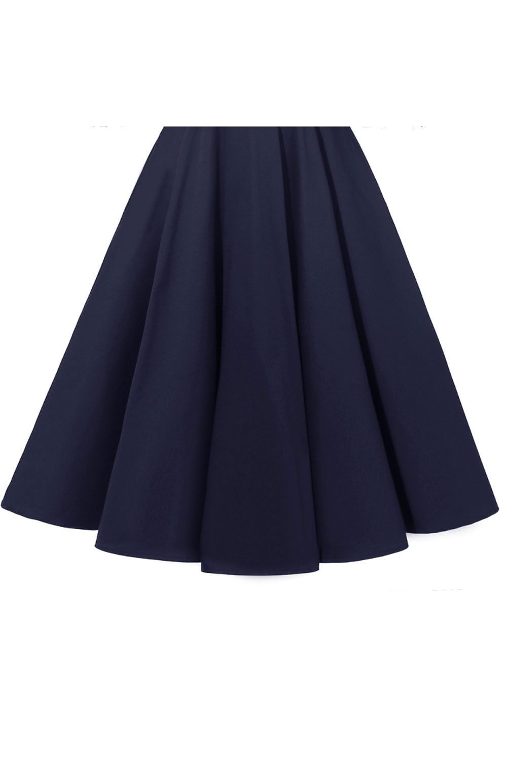 A-line V-neck Half-Sleeves Knee-length Lace Party Dress With Lace 13