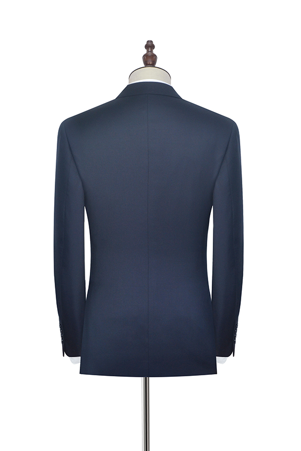 Dark Navy Double Breasted Mens Suits for Formal 2