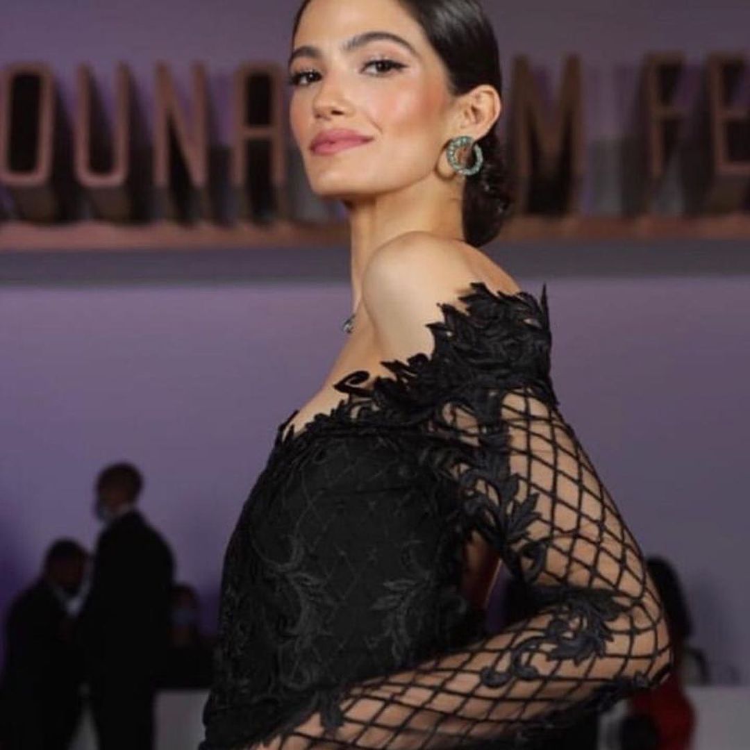 Mermaid Off-the-shoulder Long Sleeves Floor-length Lace Formal Wear With Lace 2