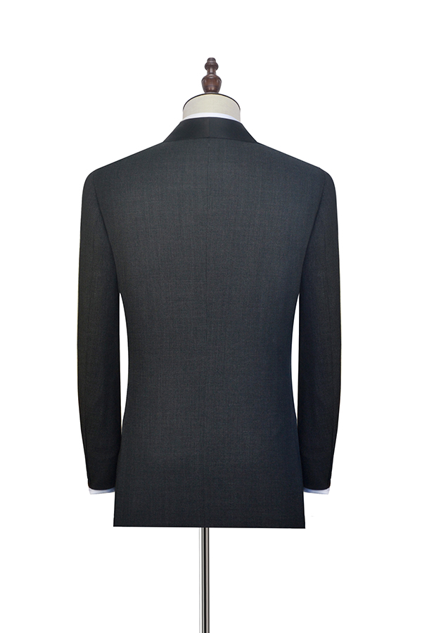 Black Shawl Collar Wedding Tuxedos 2