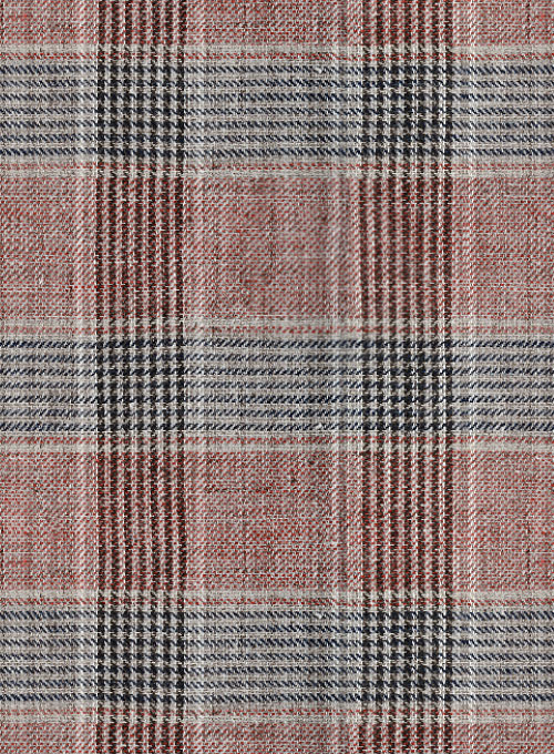 Grid Jacket Men Suits 4