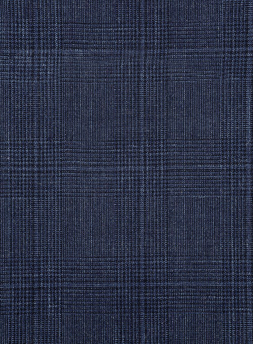 Navy Blue Slim Fit Men Suit 4