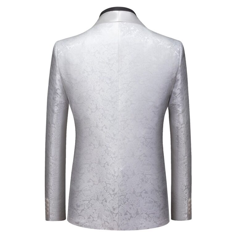 Slim Fit Shawl Lapel One Button Wedding Tuxedo 2