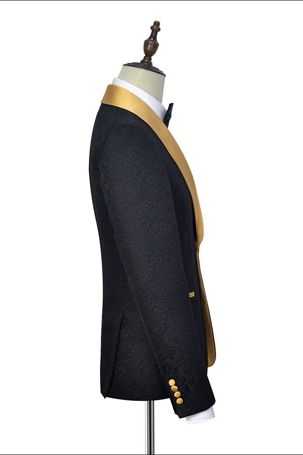 Gold Wedding Tuxedo 4