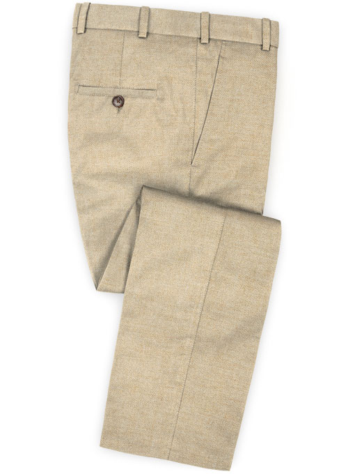 Champagne Linen Men Suit 3
