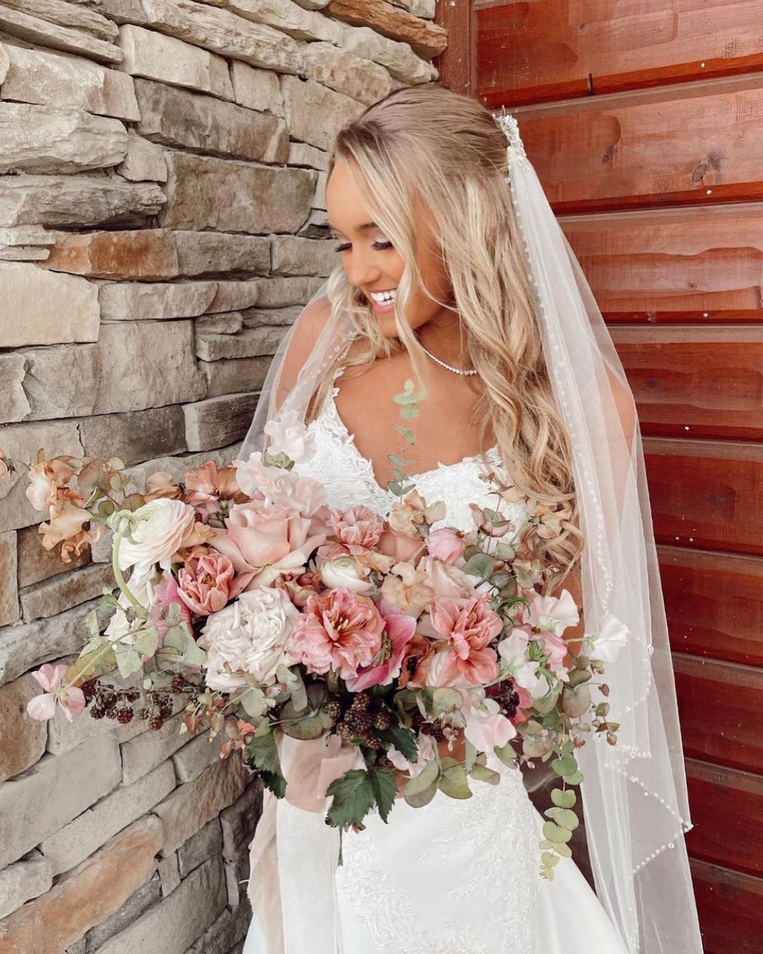 Mermaid Spaghetti Straps Sleeveless Court Train Satin Wedding Gown With Lace 2