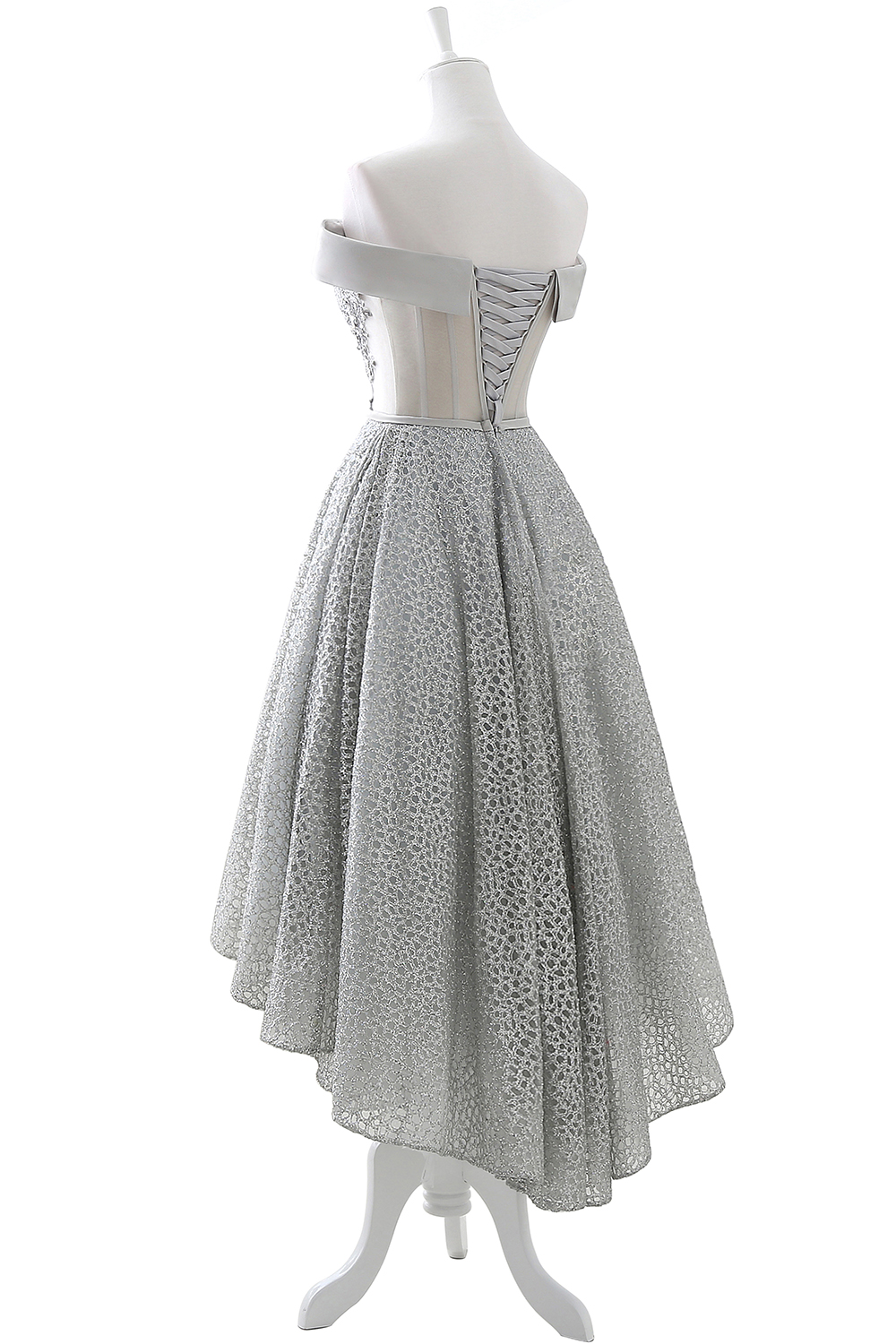A-line Sequins Homecoming Dress with Beading 3