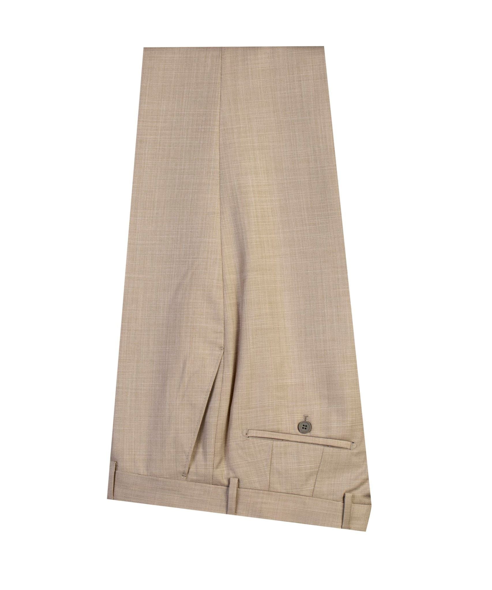 Champagne Double Breasted Prom Men Suit with Peaked Lapel 5