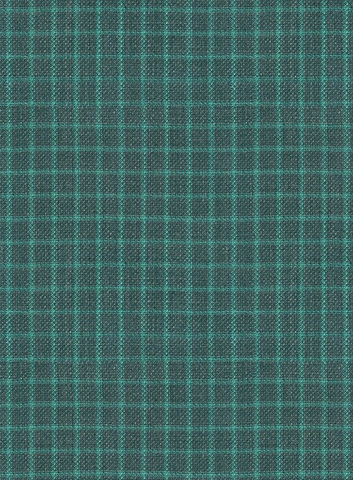 Dark Green Plaid Prom Outfits Tuxedo 4
