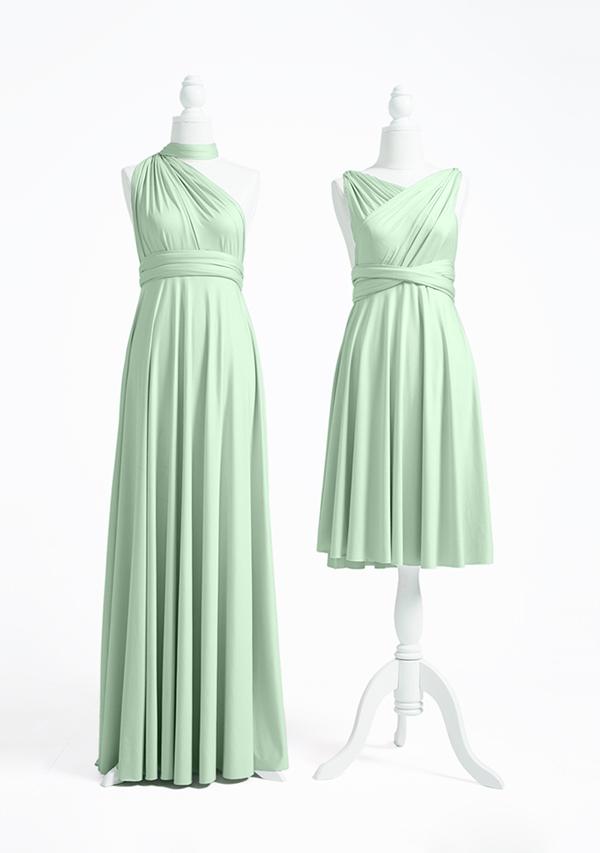Sage Green Multiway Infinity Dress 2