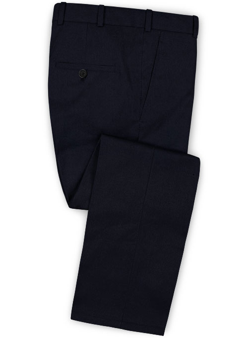 Dark Blue Notch Lapel Men Suits 3