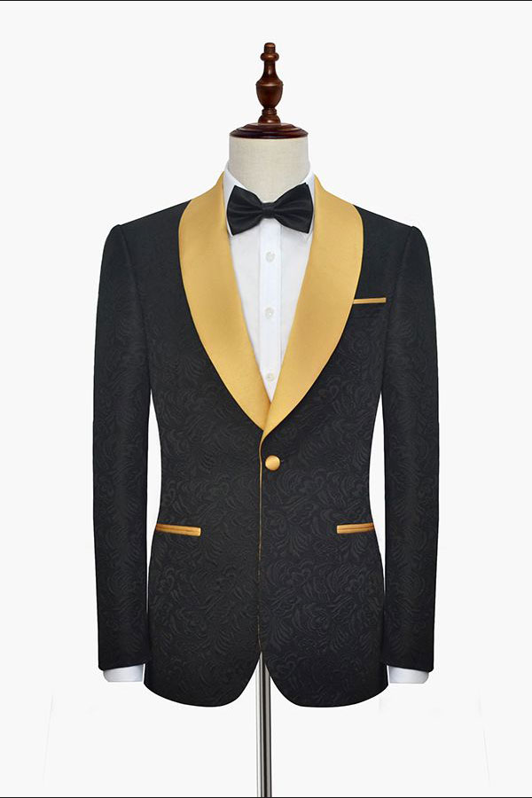 Gold Wedding Tuxedo 2