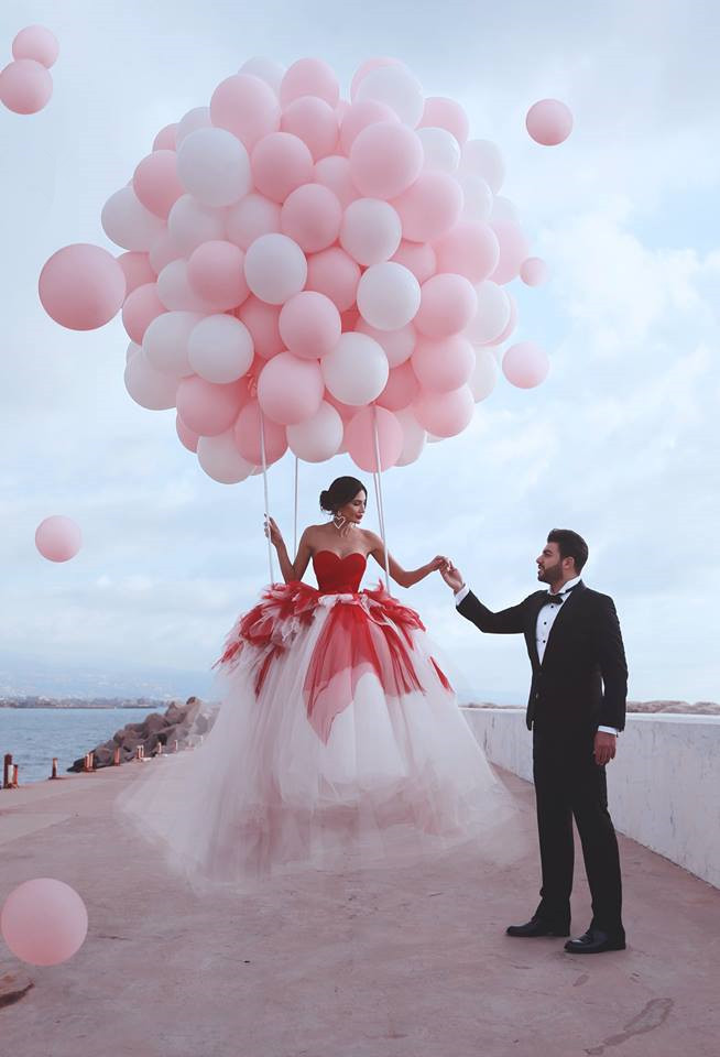 Ball Gown Sweetheart Neck Sleeveless Tulle Formal Dress With Chapel Train 4