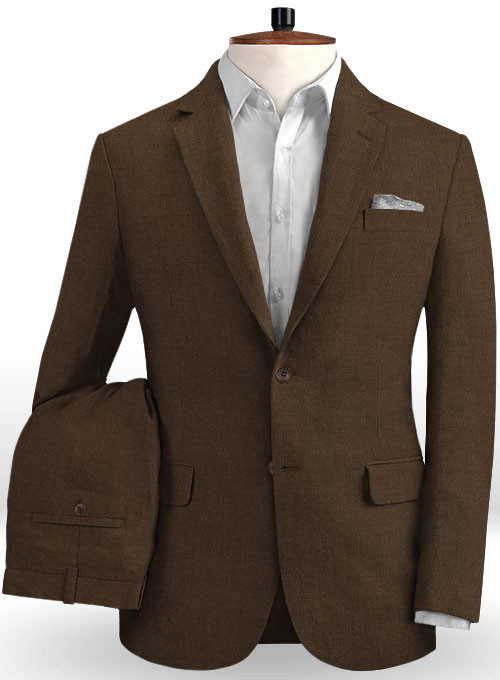 Brown Boyfriend Men Suits 2