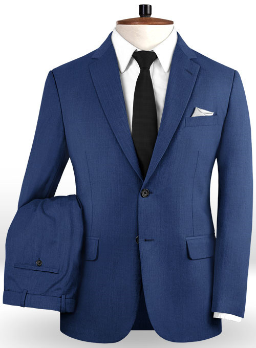 Blue Two Pieces Men's Prom Suit 2