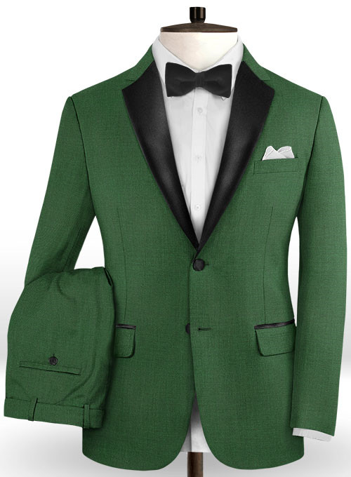 Dark Green Formal Men Suits 2