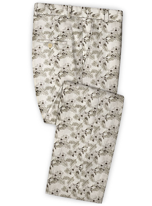 Flower Printed Men Suits 3