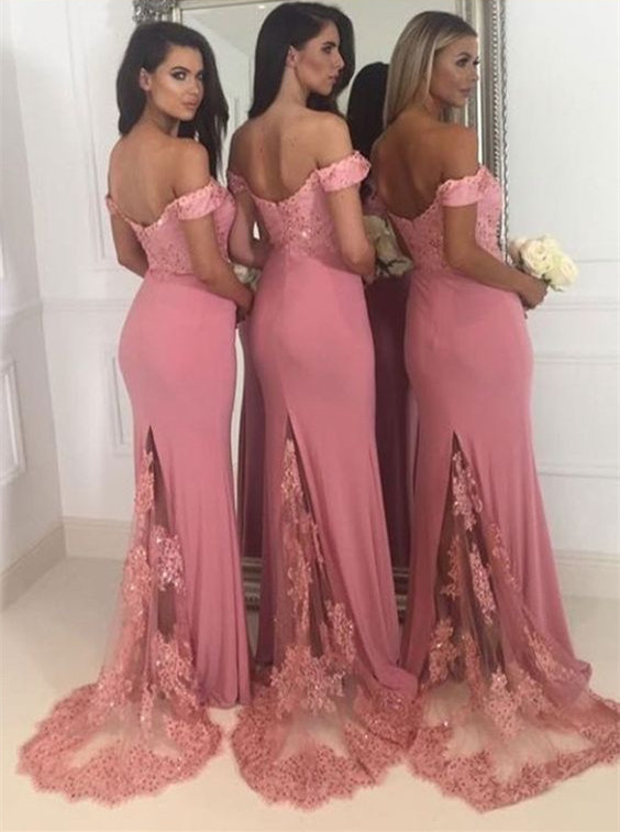 Mermaid Sweetheart Neck Sleeveless Floor-length Cocktail Party Dress With Lace 2