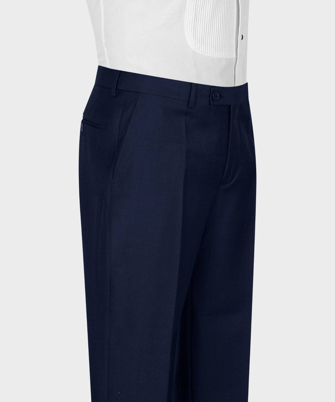 Dark Navy Peaked Lapel Bespoke Men Suit 4