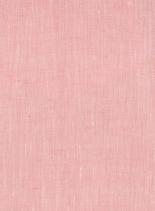 Candy Pink Linen Prom Suits 4