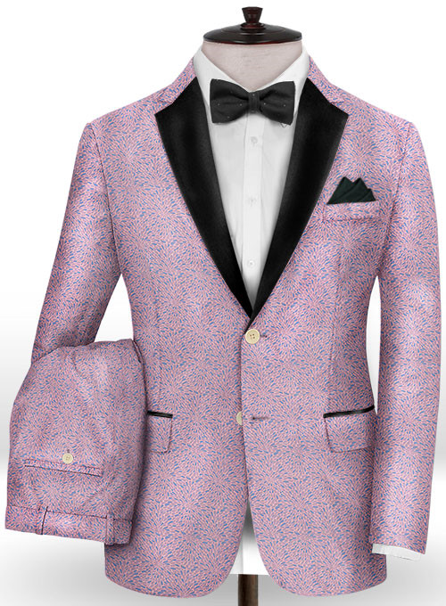 Lavender Slim Fit Men Suits 2
