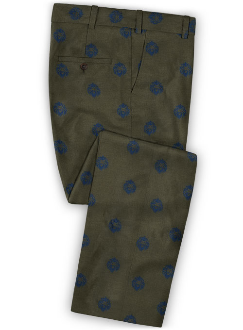 Olive Green Prom Suits 3