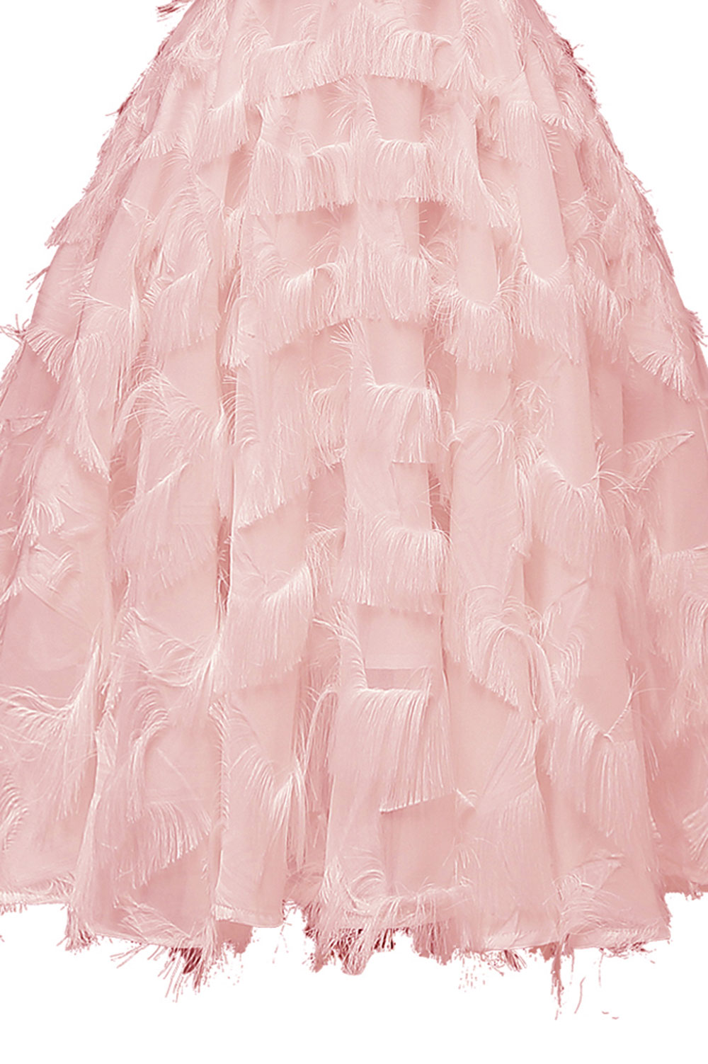 A-line Off-the-shoulder Cap Sleeves Knee-length Cocktail Party Dress With Feathers 10