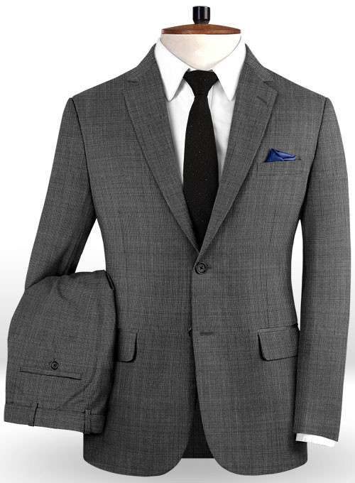 Dark Gray Notch Lapel Men's Tuxedo 2