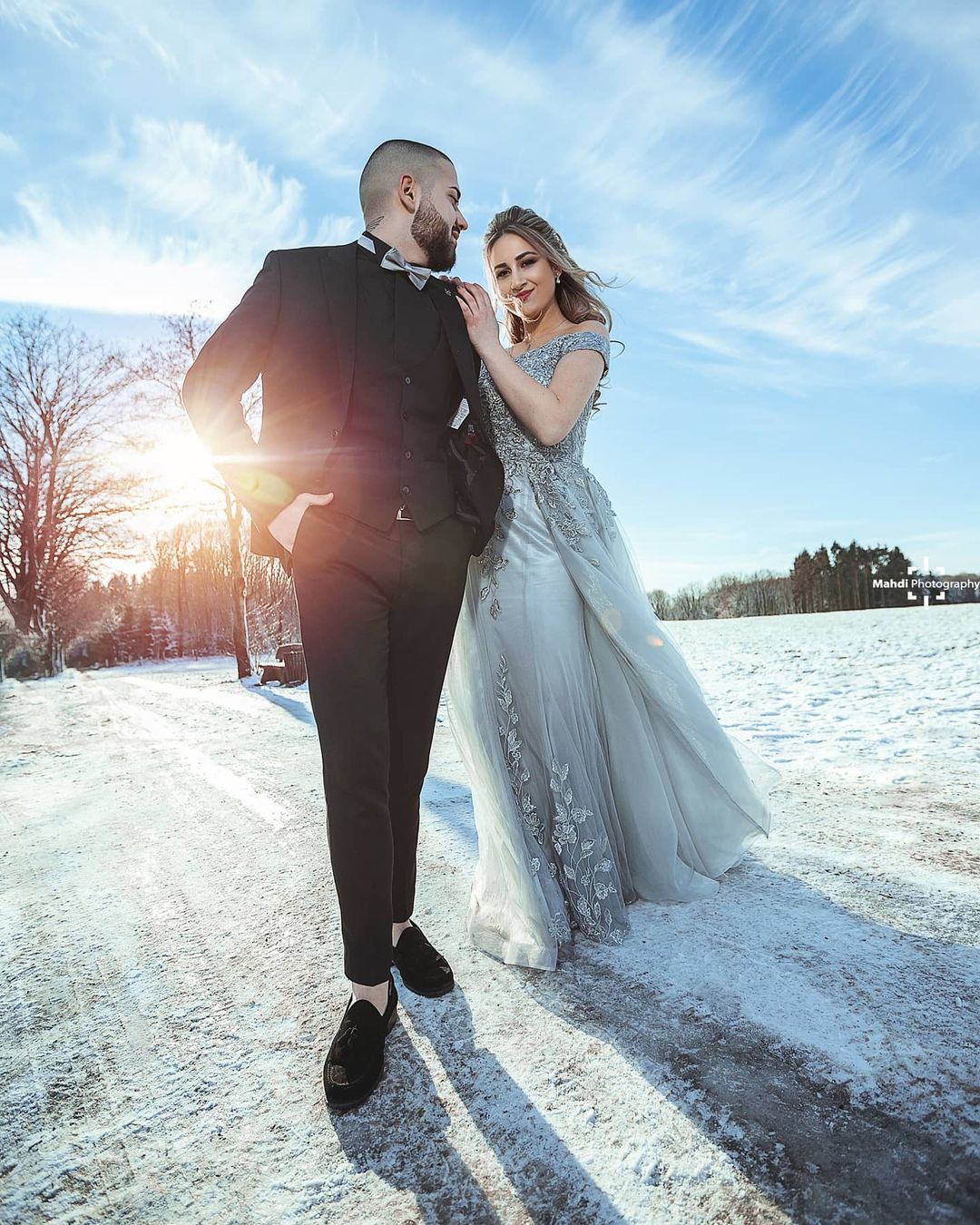 A-line Off-the-shoulder Sleeveless Floor-length Tulle Bridal Attire With Lace 4