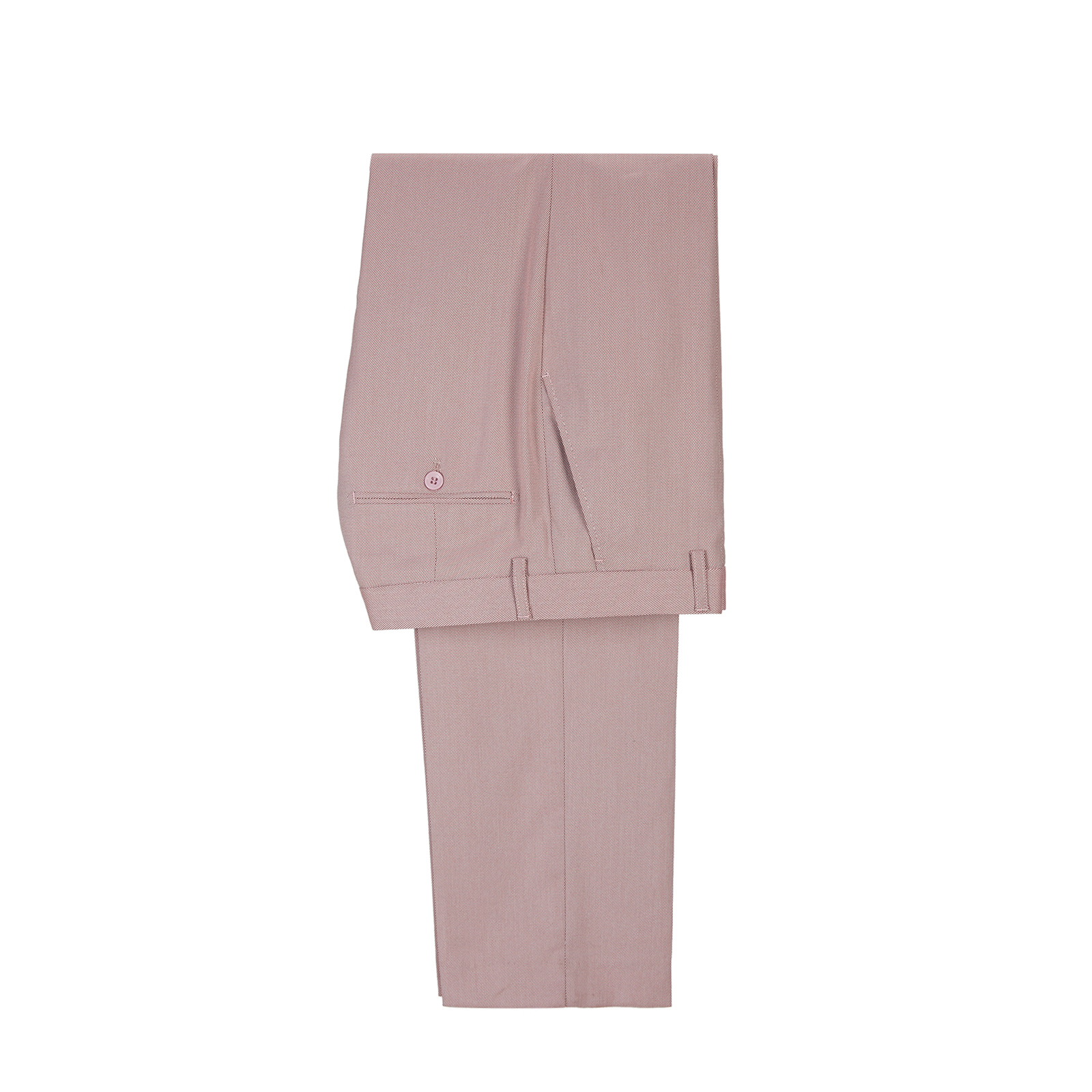 Pink Double Breasted Peaked Lapel Men Suit 5