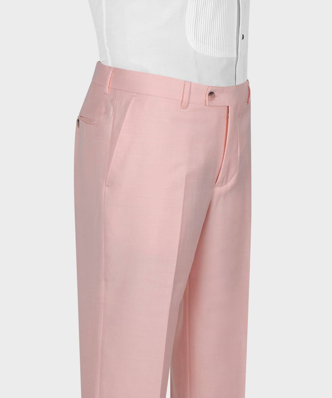 Pink Three Pieces Slim Fit Men Suit 5