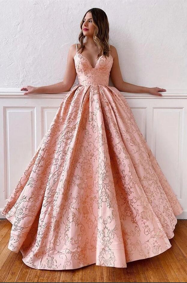 A-line Spaghetti Straps Sleeveless Floor-length Satin Wedding Guest Gown With Embroidery 2