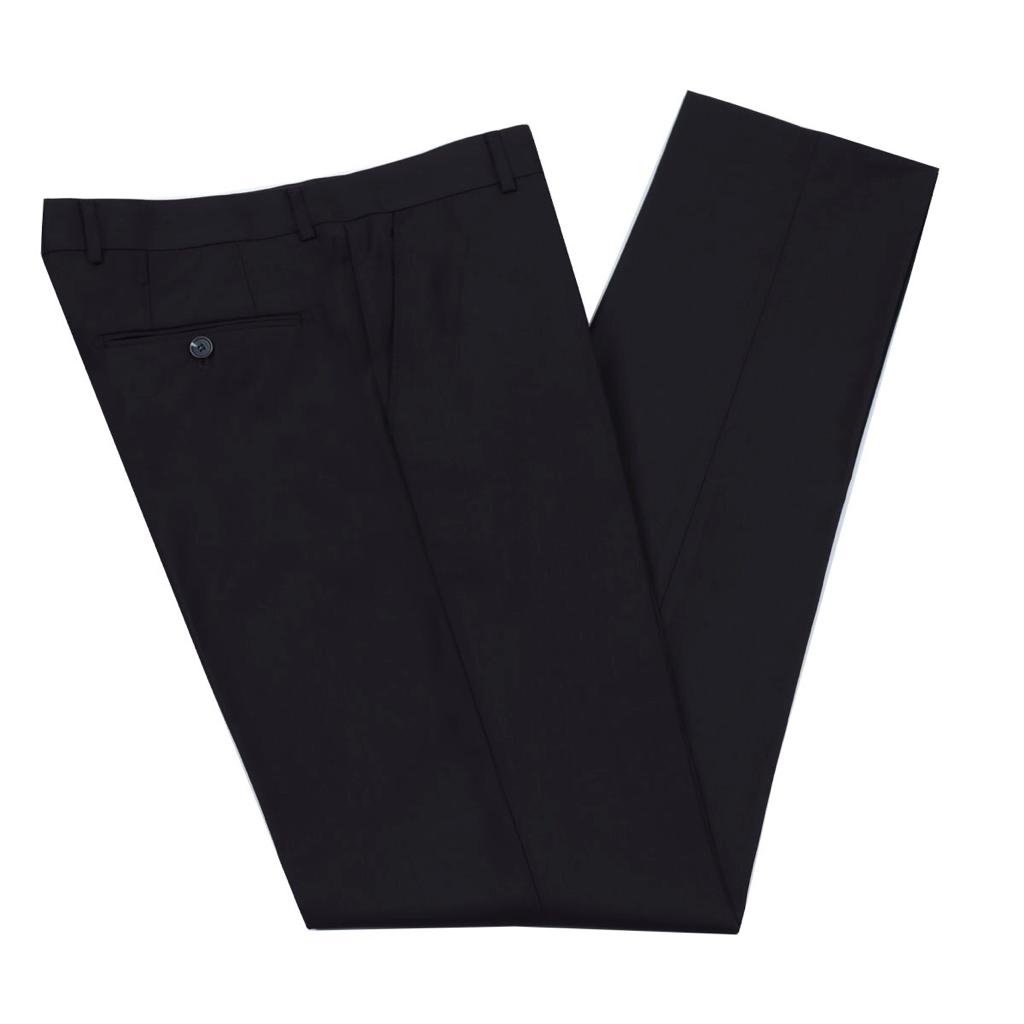 Black Double Breasted Peaked Lapel Men Suit 4