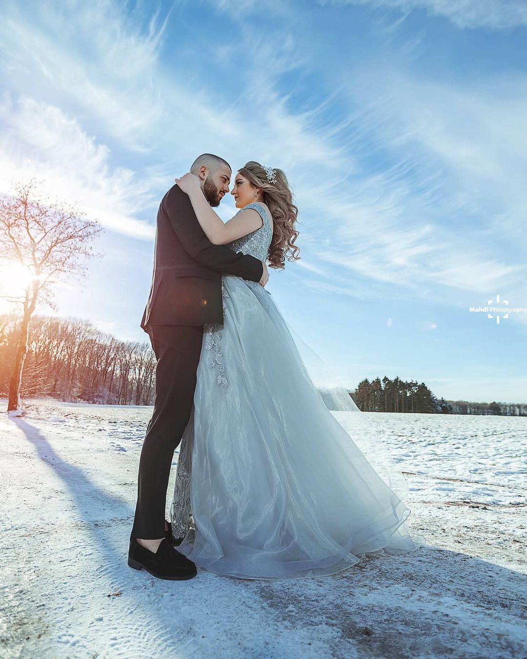 A-line Off-the-shoulder Sleeveless Floor-length Tulle Bridal Attire With Lace 2