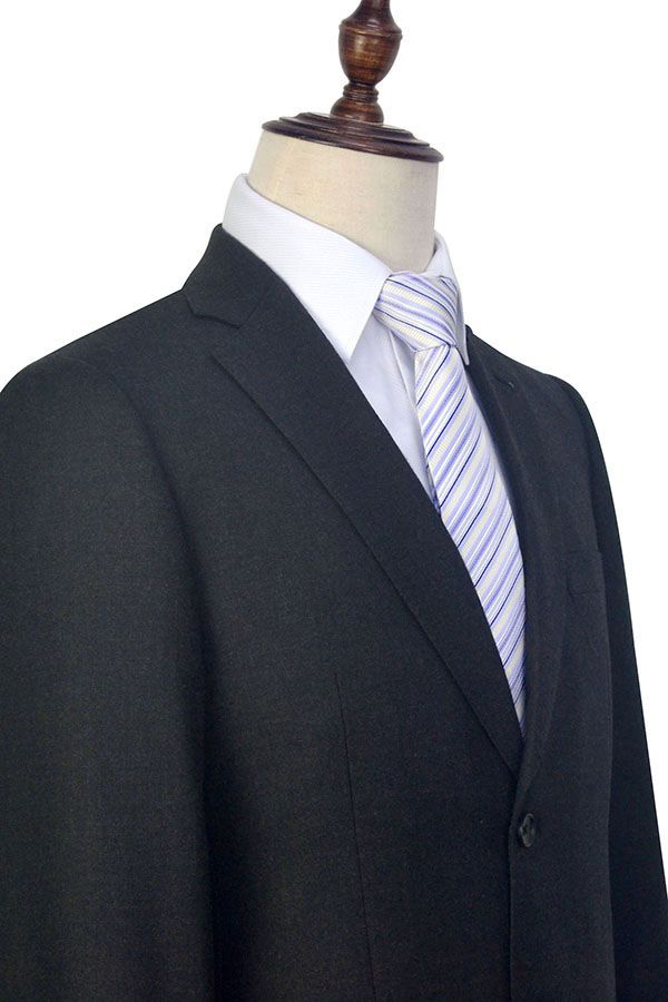 Black Tweed Mens Suits for Formal 5
