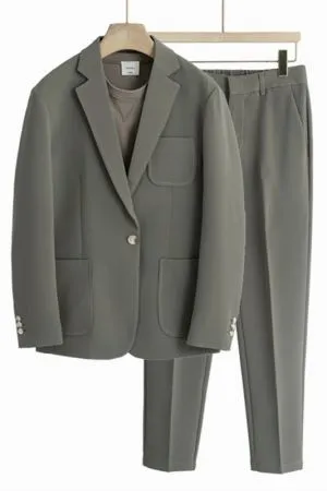Dusk Notched Lapel Loose Suit for Men